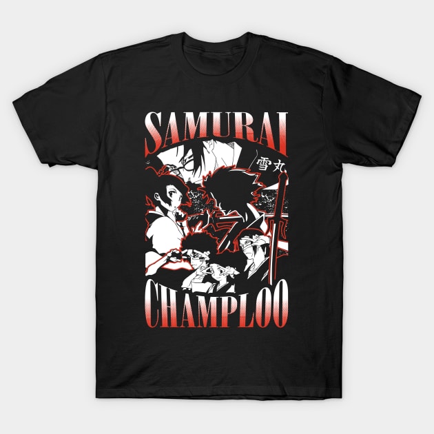 Samurai Champloo The Three T-Shirt by TrueStory